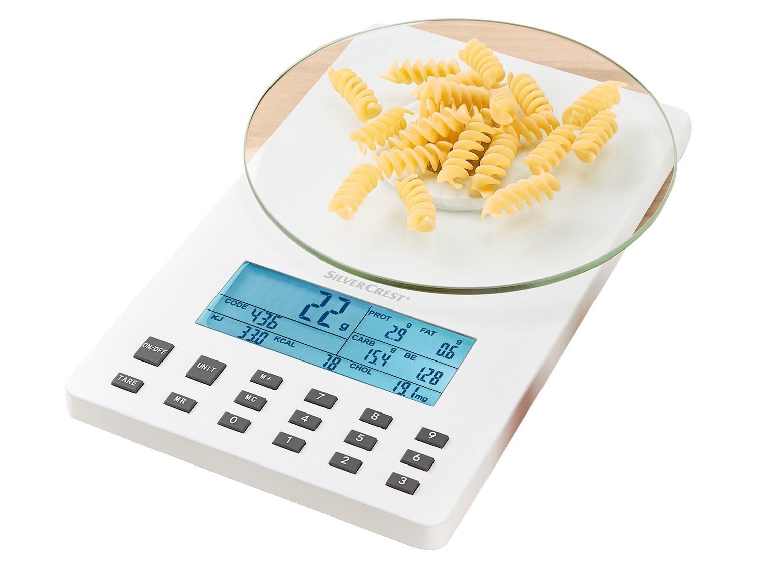 SILVERCREST® Nutriční kuchyňská váha