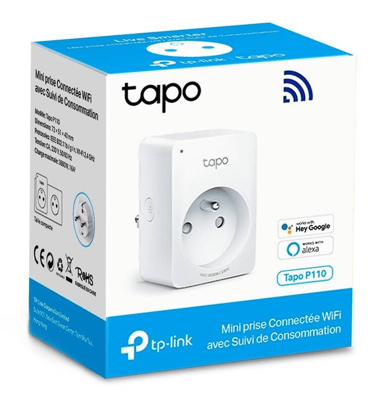 Chytrá zásuvka TP-Link Tapo P100 Mini Smart Wi-Fi Socket - Obrázek 8