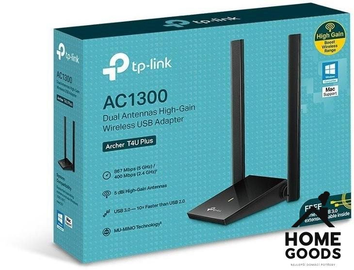 WiFi USB adaptér TP-Link Archer T4U Plus - Obrázek 2