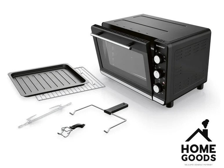 SILVERCREST® KITCHEN TOOLS Trouba na grilování a pečení SGBR 1500 D4 - Obrázek 3