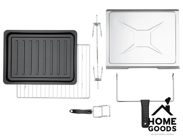 SILVERCREST® KITCHEN TOOLS Trouba na grilování a pečení SGBR 1500 D4 - Obrázek 2