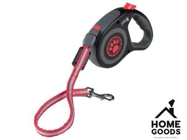 zoofari® Samonavíjecí vodítko s LED světlem