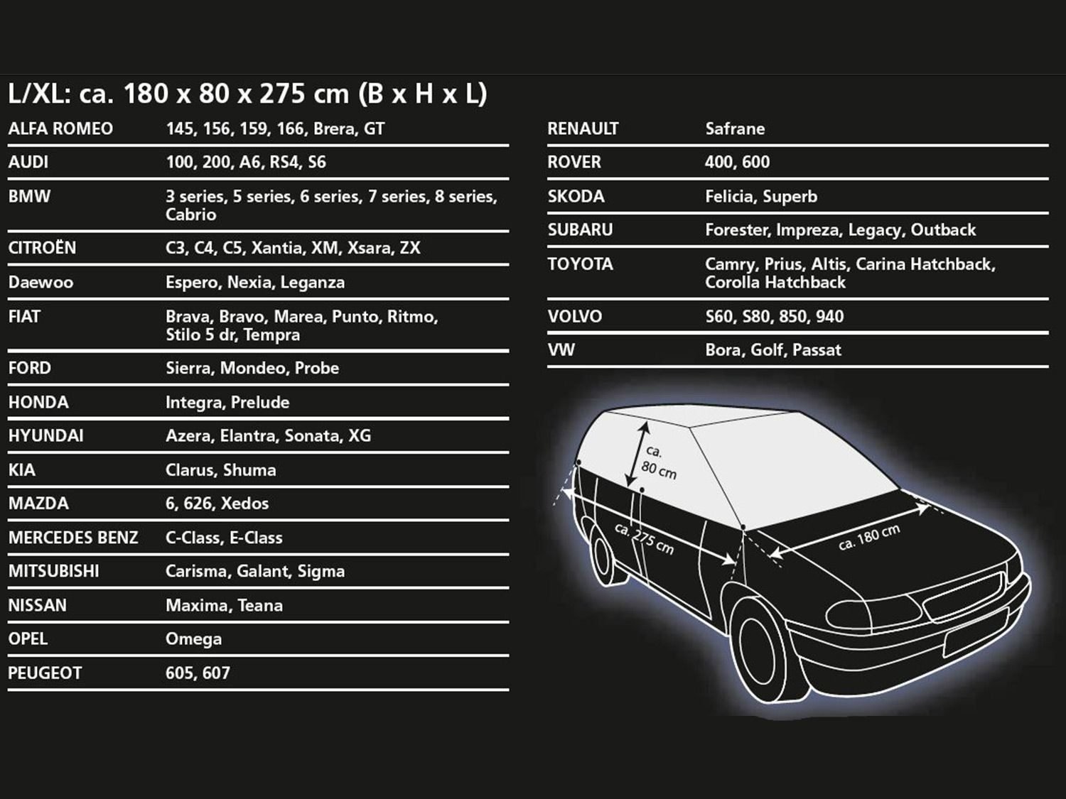 ULTIMATE SPEED® Ochranná plachta na auto L/XL - Obrázek 2