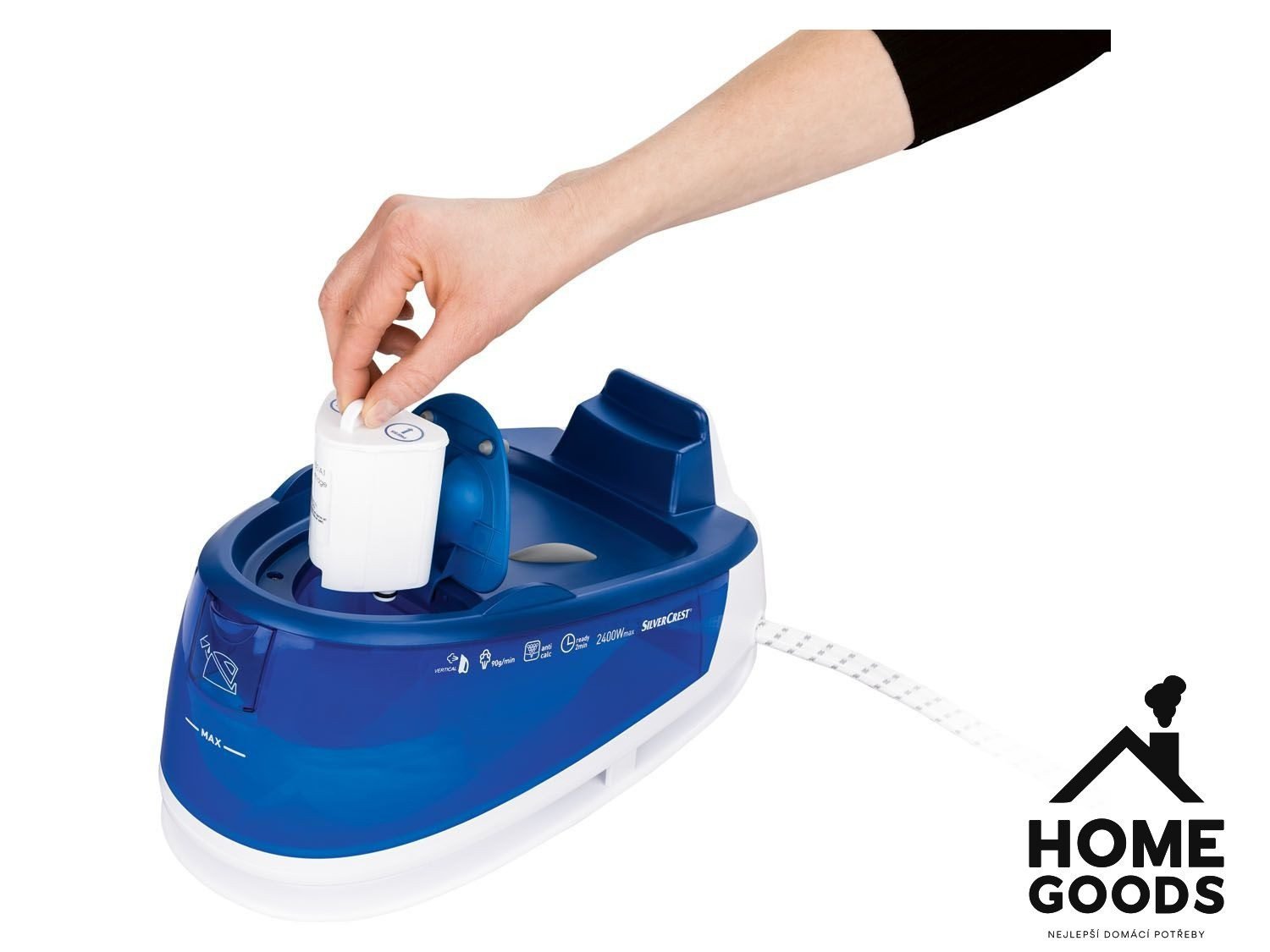 SILVERCREST® Žehlička s parní stanicí SDBS 2400 A1 - Obrázek 7