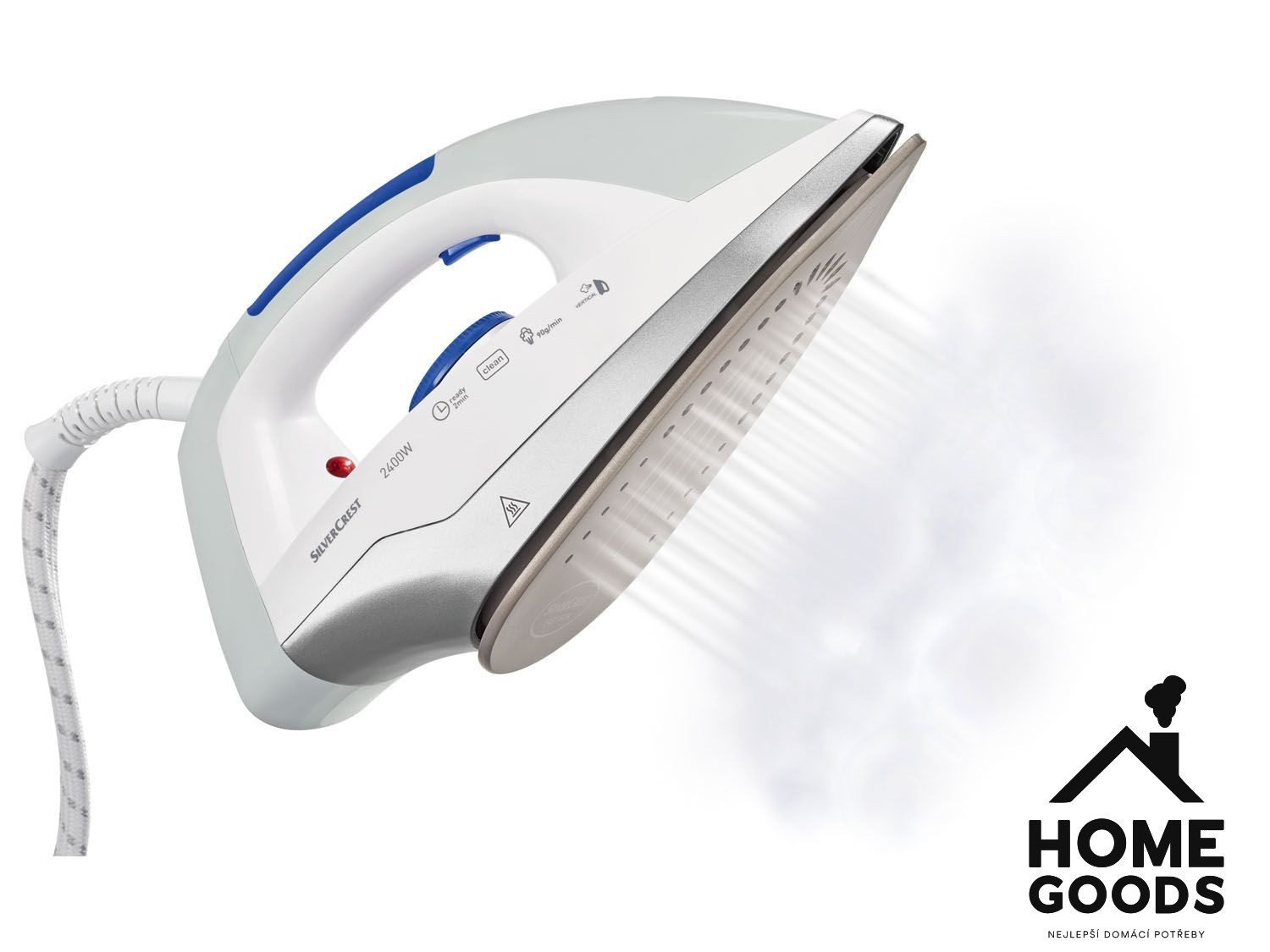 SILVERCREST® Žehlička s parní stanicí SDBS 2400 A1 - Obrázek 6