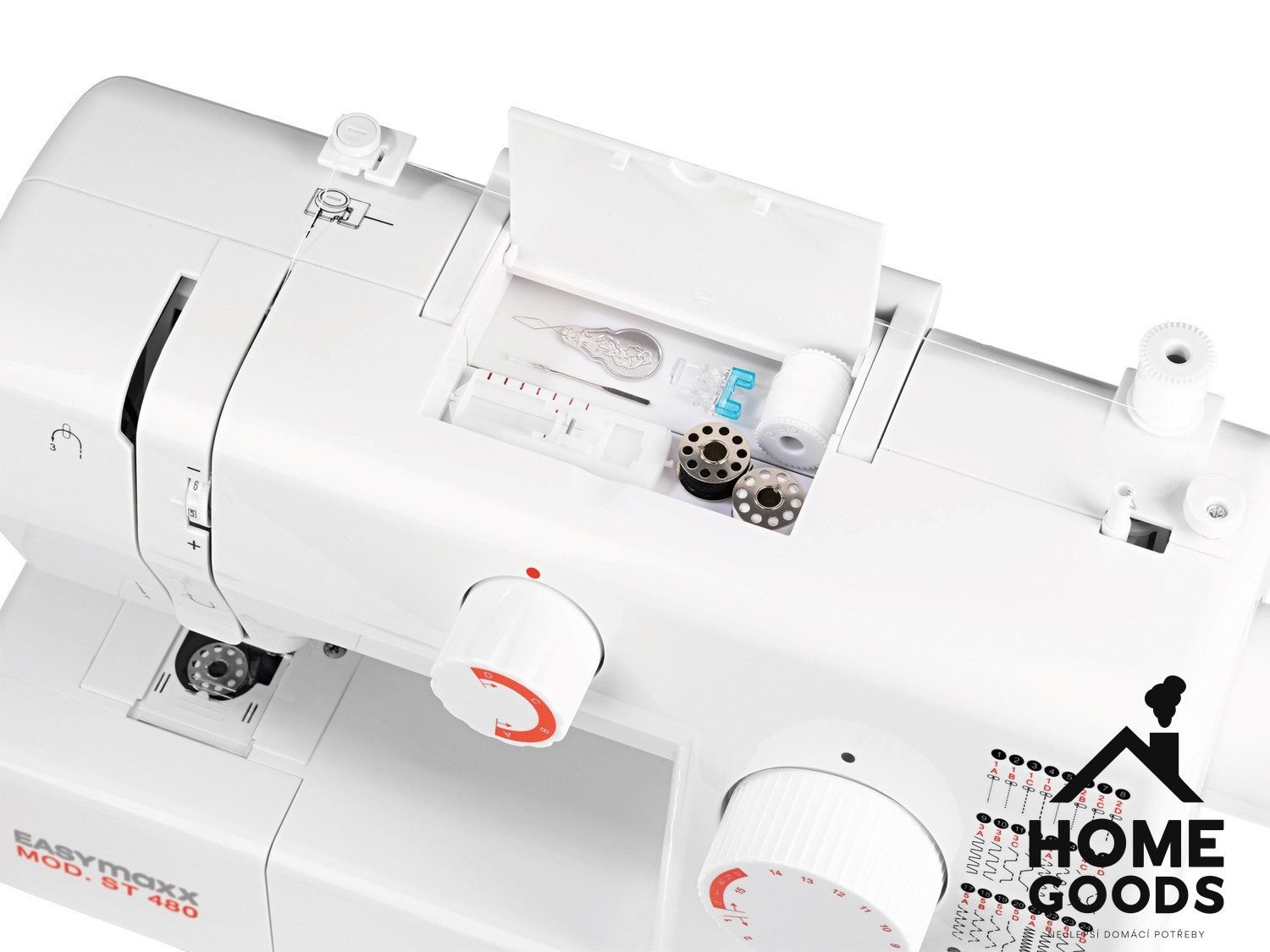 EASYmaxx Elektrický šicí stroj Mod. ST 480 - Obrázek 5