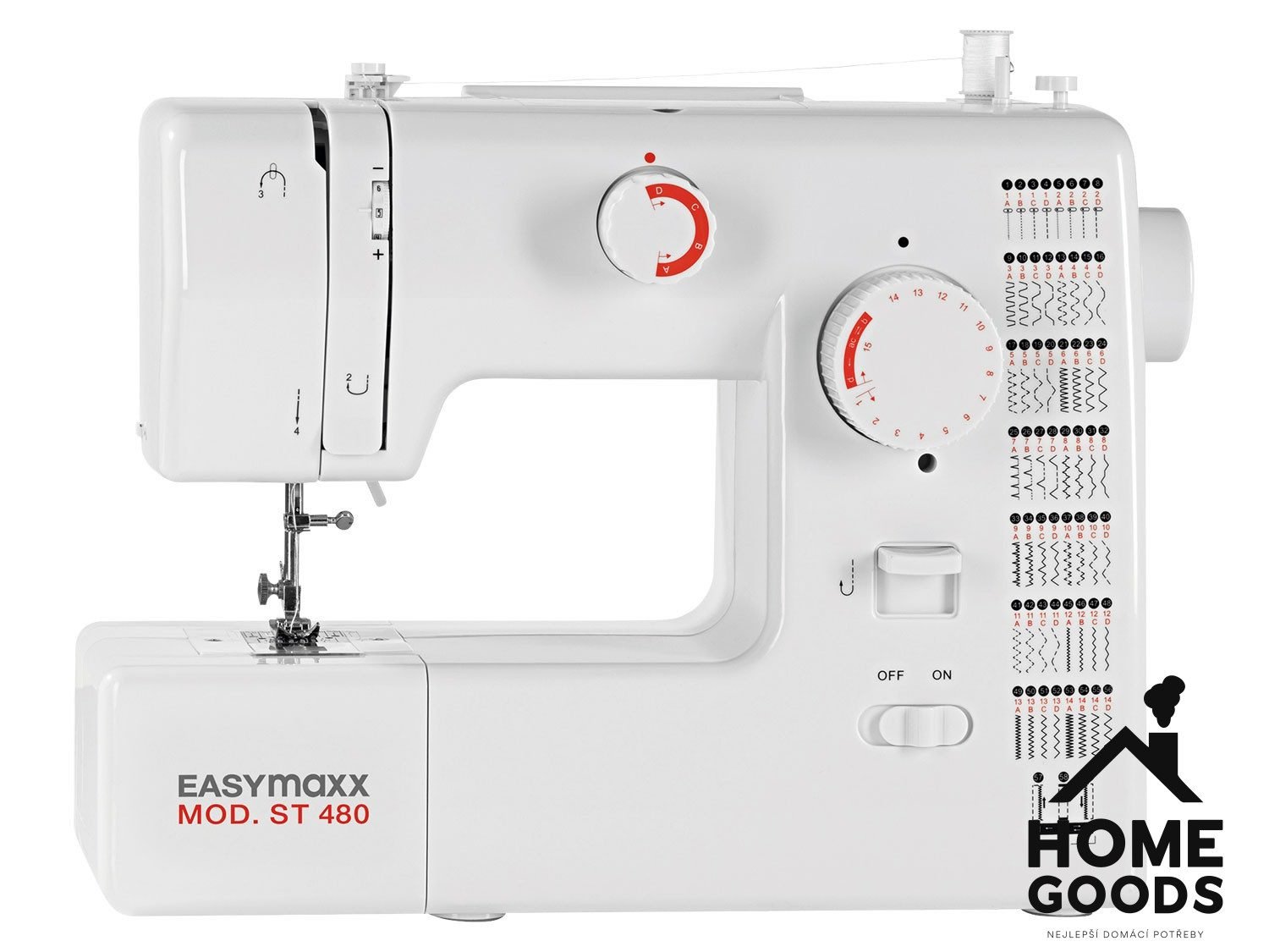EASYmaxx Elektrický šicí stroj Mod. ST 480 - Obrázek 3