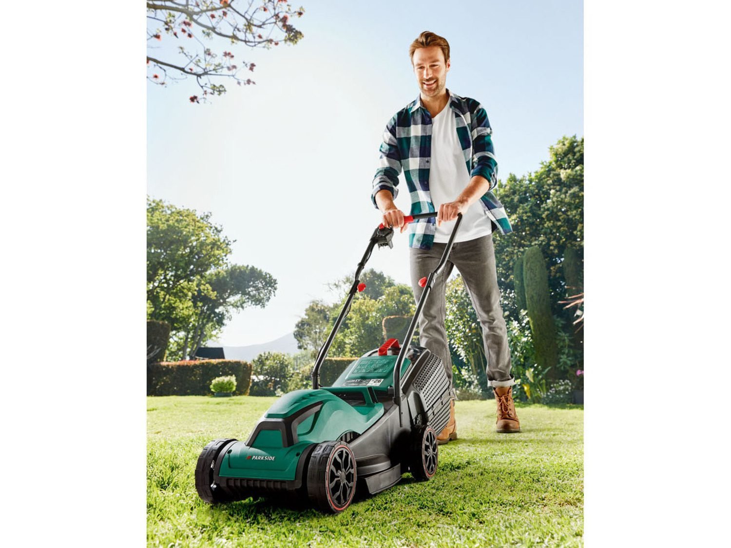 PARKSIDE® Elektrická sekačka na trávu PRM 1300 A1 - Obrázek 2