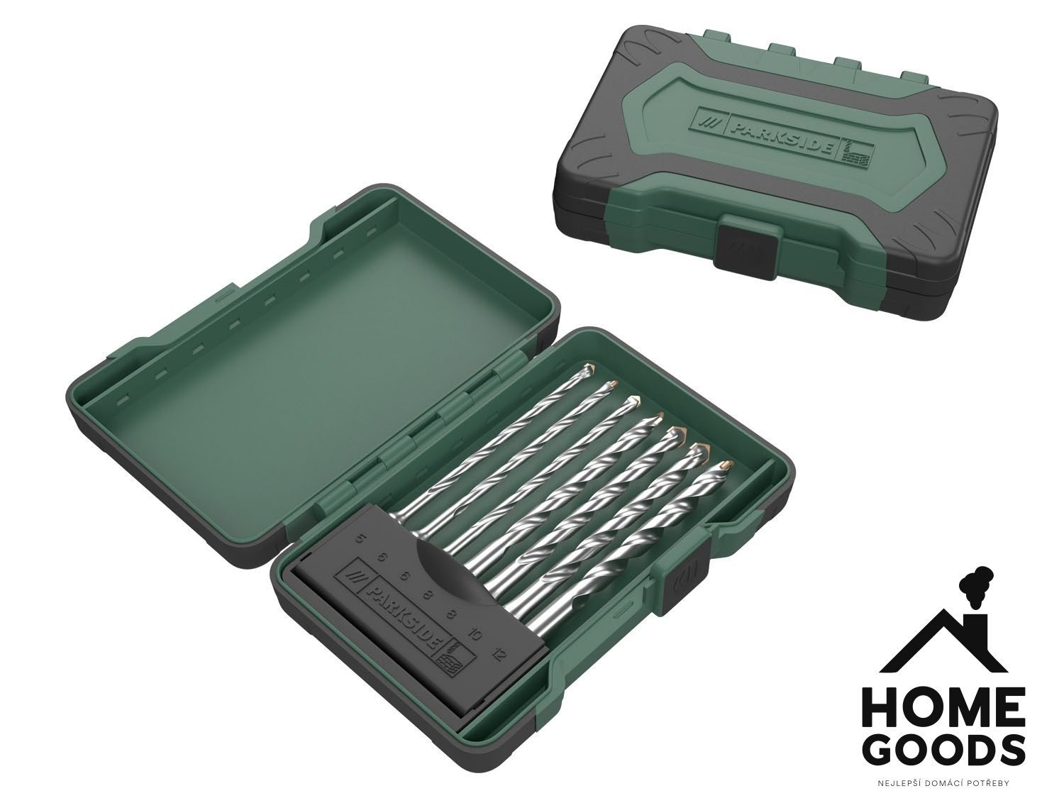 PARKSIDE® Sada vrtáků SDS Plus pro vrtací kladiva PBS 7 A2 / sekáčů SDS Plus PRMS 4 A1