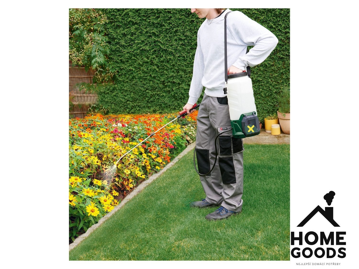 Parkside Aku tlakový postřikovač PDSA 20-Li C2 – bez akumulátoru a nabíječky - Obrázek 4