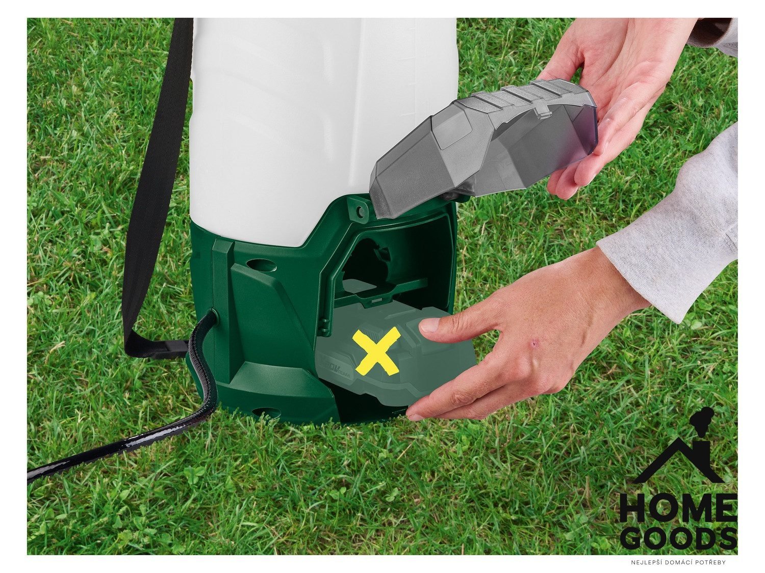 Parkside Aku tlakový postřikovač PDSA 20-Li C2 – bez akumulátoru a nabíječky - Obrázek 9