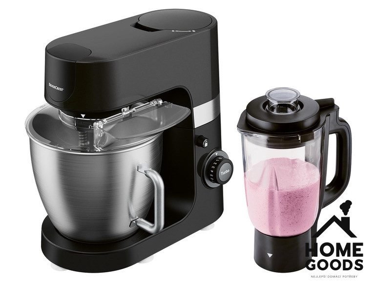 SILVERCREST® KITCHEN TOOLS Kuchyňský robot Profi SKMP 1300 D3, černá