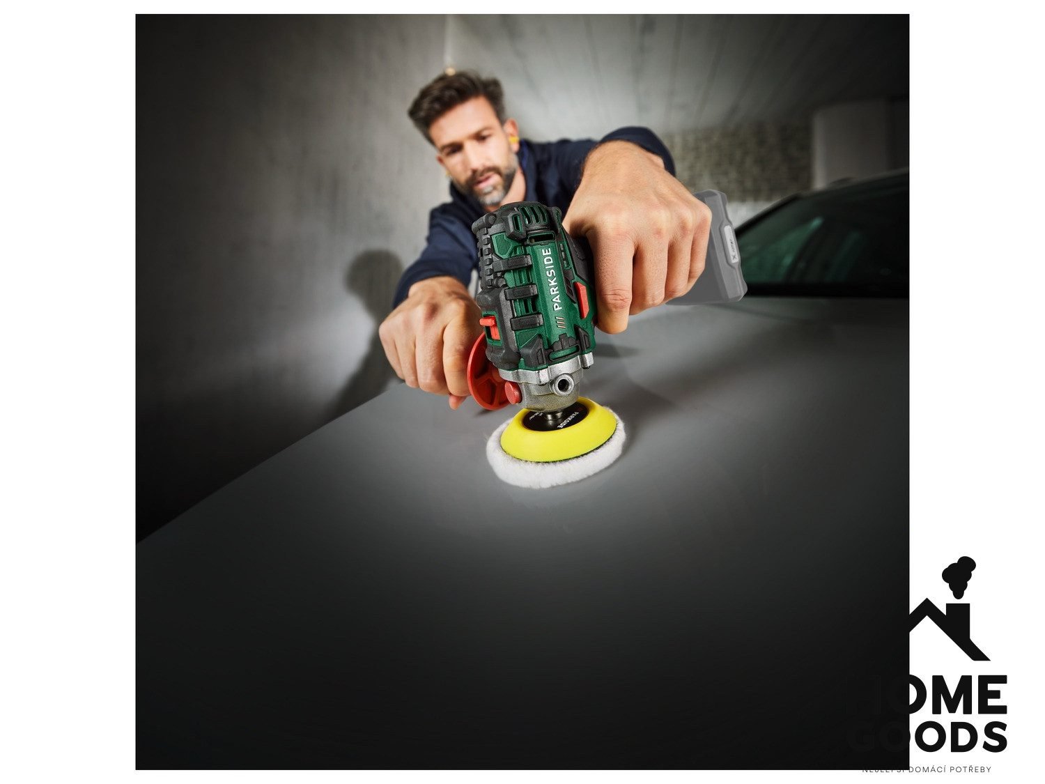 Parkside Aku leštička PAAP 12 D4 – bez nabíječky a akumulátoru - Obrázek 4