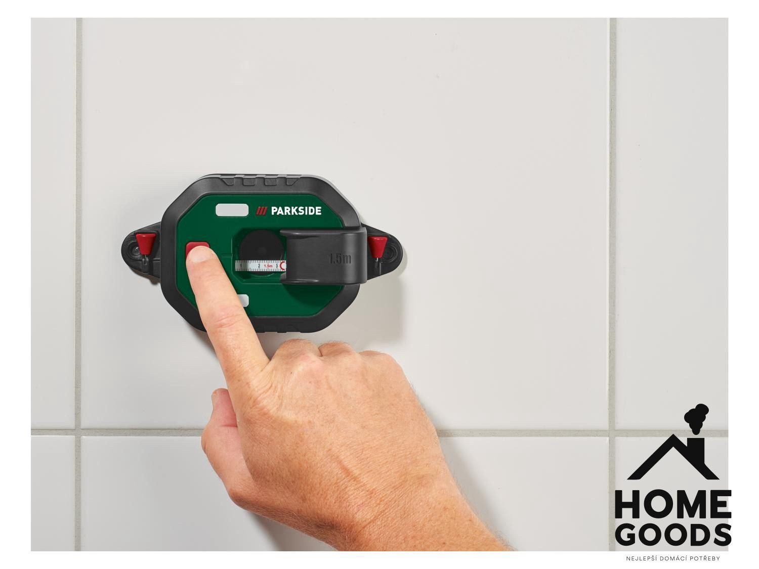 Parkside Laserová vodováha s měřicím pásmem PLLM 10 A1 - Obrázek 4