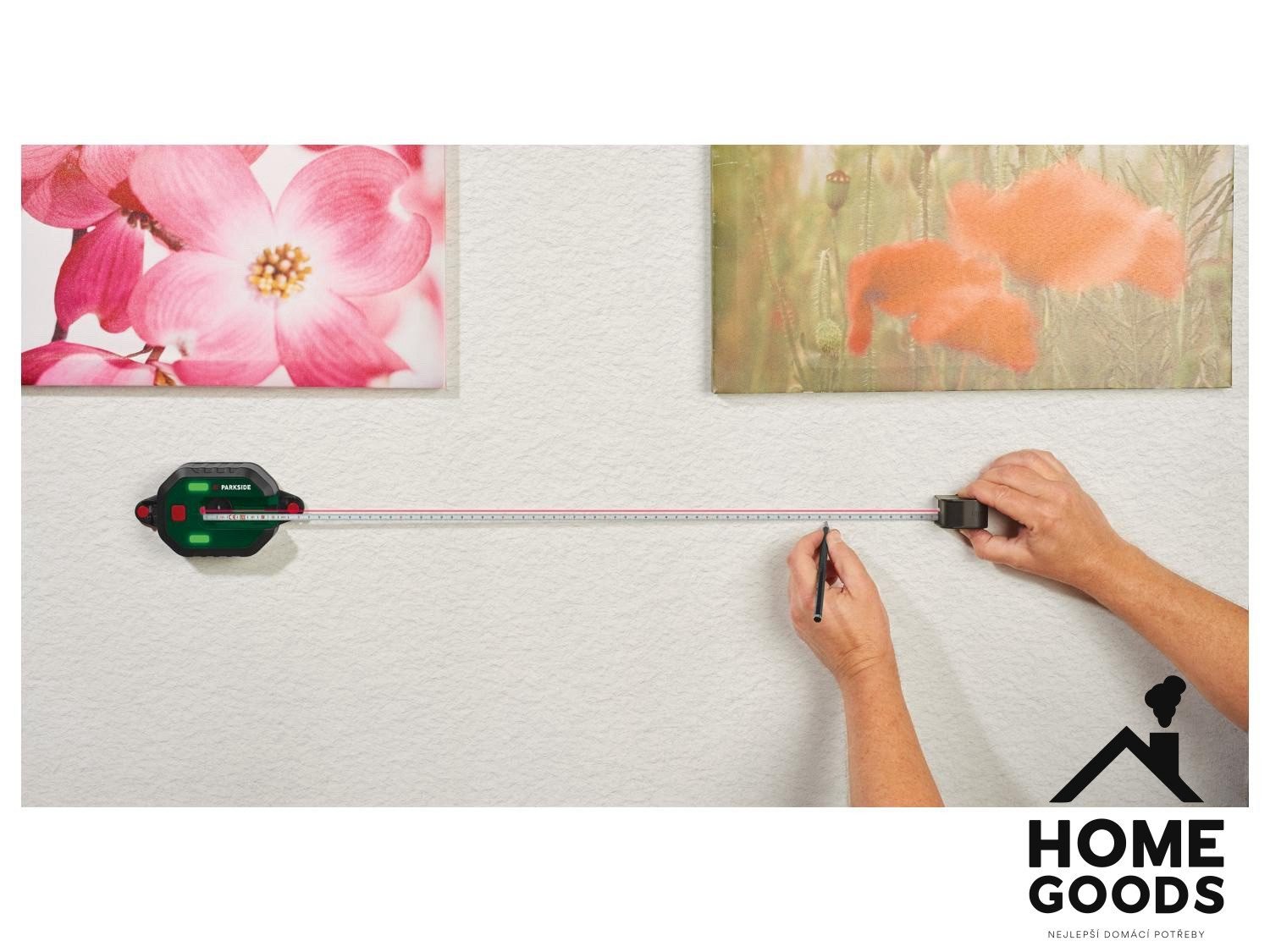 Parkside Laserová vodováha s měřicím pásmem PLLM 10 A1 - Obrázek 5