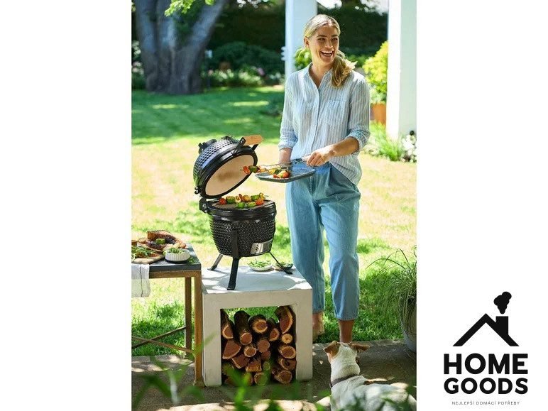Grillmeister Keramický gril na dřevěné uhlí, Ø 26,5 cm - Obrázek 2