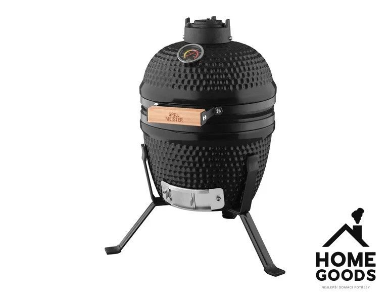 Grillmeister Keramický gril na dřevěné uhlí, Ø 26,5 cm - Obrázek 6
