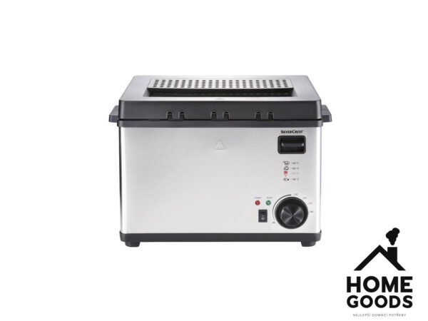 SILVERCREST® Fritéza z nerezové oceli SEF3 2000 C4