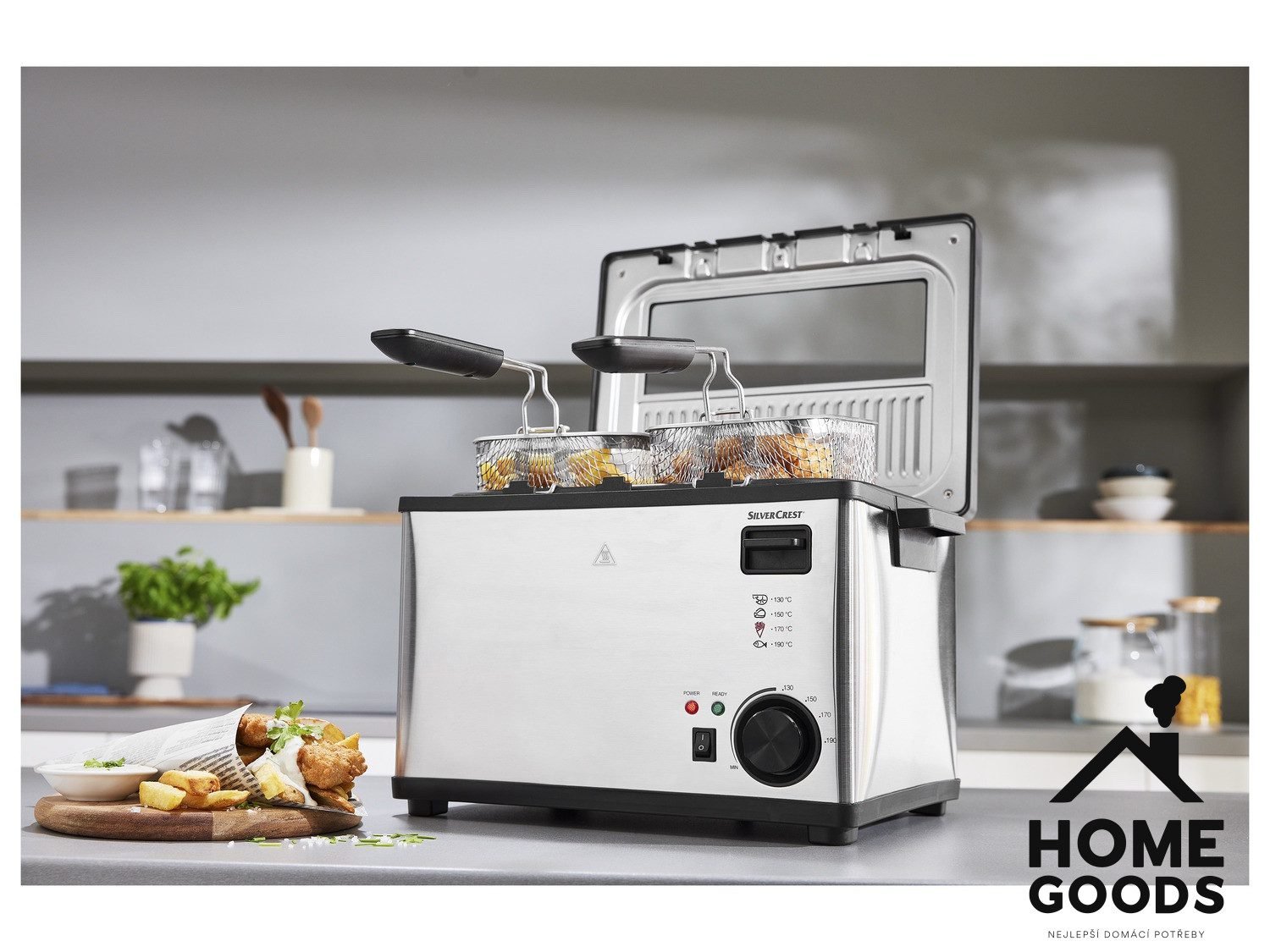 SILVERCREST® Fritéza z nerezové oceli SEF3 2000 C4 - Obrázek 2