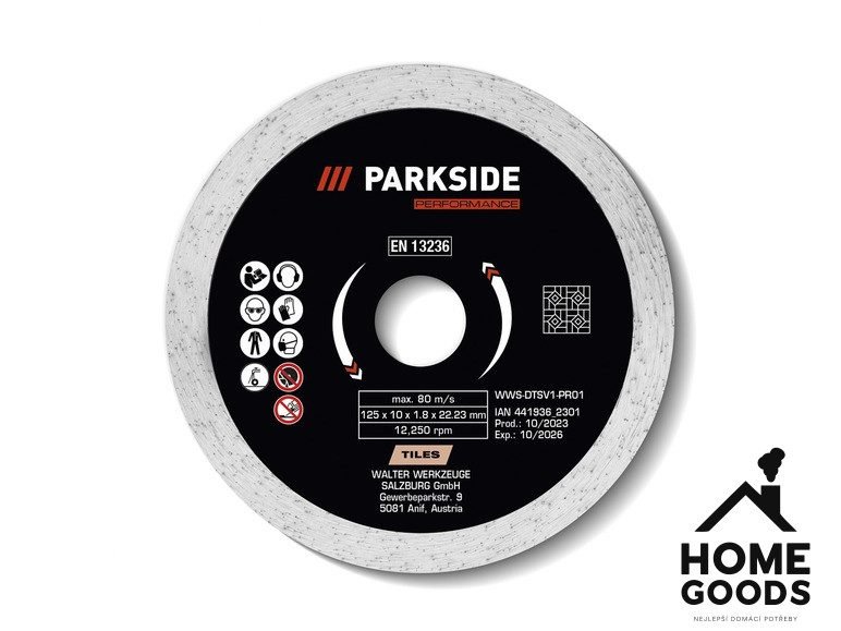 PARKSIDE Diamantový řezný kotouč - Obrázek 4