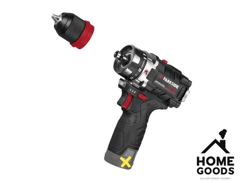 PARKSIDE PERFORMANCE®
Aku příklepová vrtačka PSBSAP 12 A1 – bez akumulátoru a nabíječky - Obrázek 7