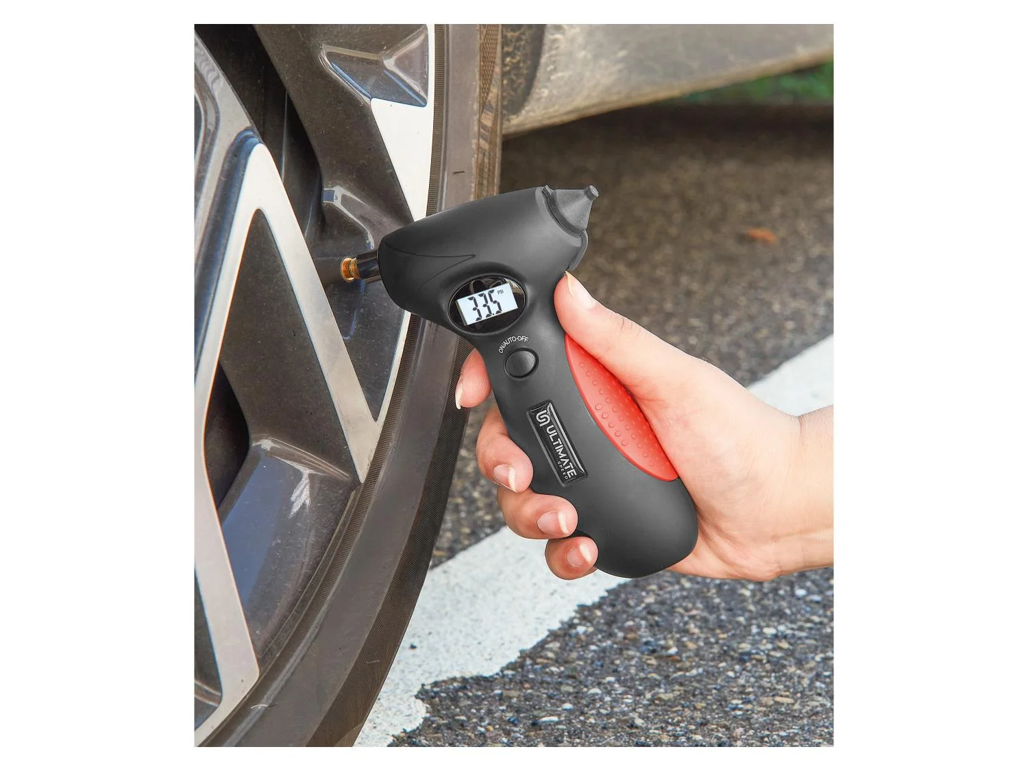 ULTIMATE SPEED® Měřič tlaku v pneumatikách 5 v 1 - Obrázek 4