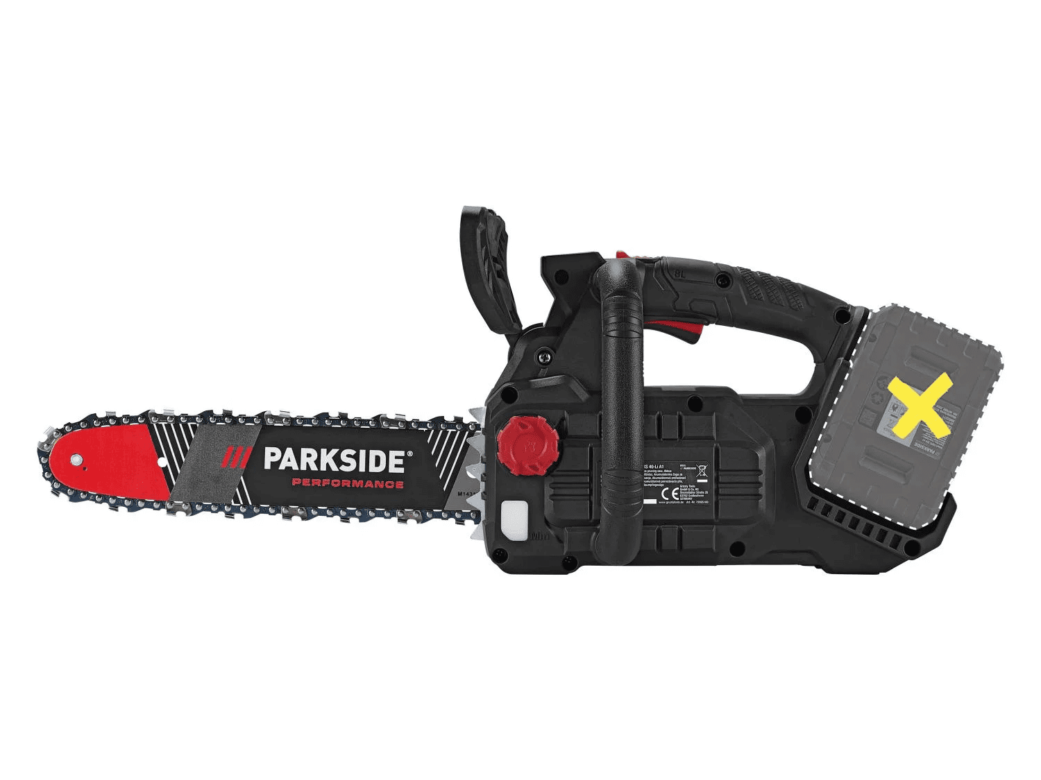 PARKSIDE PERFORMANCE®
Aku prořezávací pila PPAKS 40-Li A1 – bez akumulátoru a nabíječky - Obrázek 5
