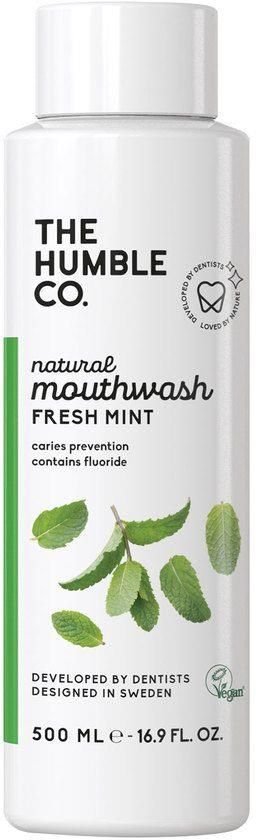 The Humble Co. Přírodní ústní voda Fresh Mint 500 ml