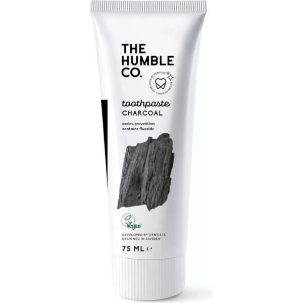 The Humble Co. Zubní pasta s černým uhlím 75 ml