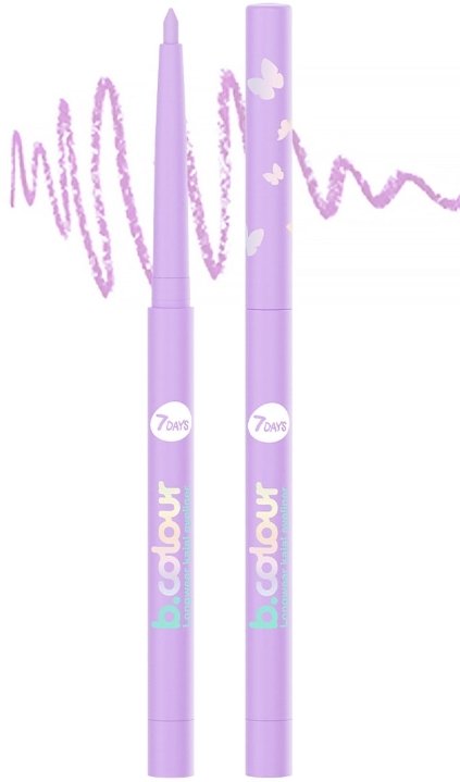 7 Days B.Colour Dlouhotrvající oční linky 03 Lavender 0,25 g