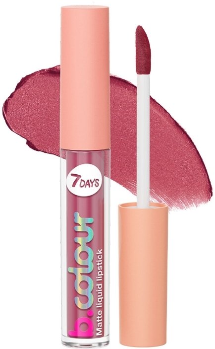 7 Days B.Colour Matná tekutá rtěnka 02 Pink 2,5 ml