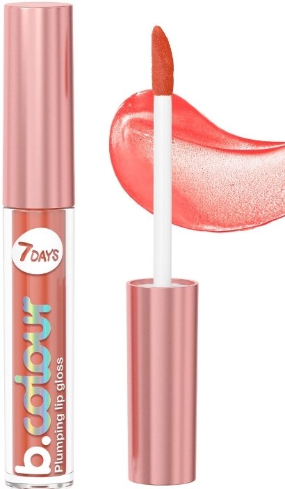7 Days B.Colour Lesk pro objem rtů 02 Soft Pink 2,5 ml