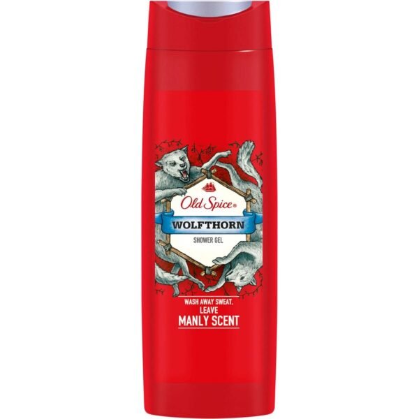 Old Spice Wolfthorn sprchový gel a šampon 3v1 pro muže 400 ml