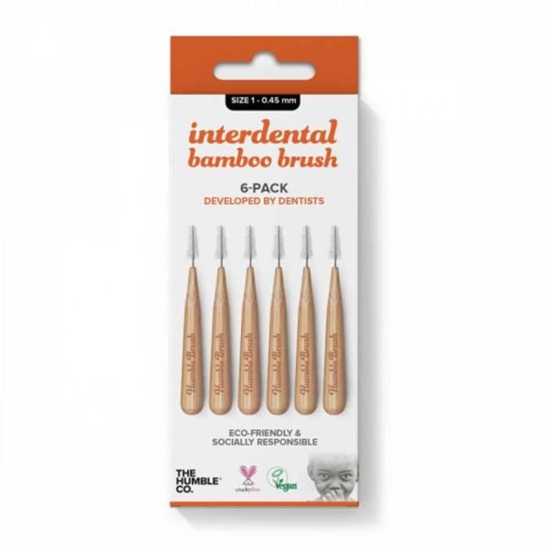 HUMBLE bambus.mezizubní kartáček 0,45mm - 6pcs