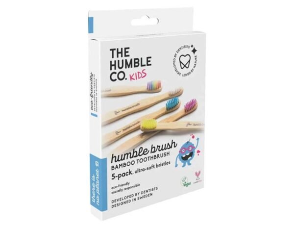 HUMBLE bambus.kartáček KIDS ULTRA-SOFT 5ks balení