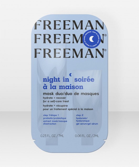 FREEMAN Night In-noční duo maska 7ml/2ml sachet