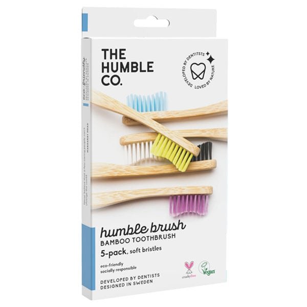 HUMBLE bambus.kartáček ADULT-SOFT 5ks balení