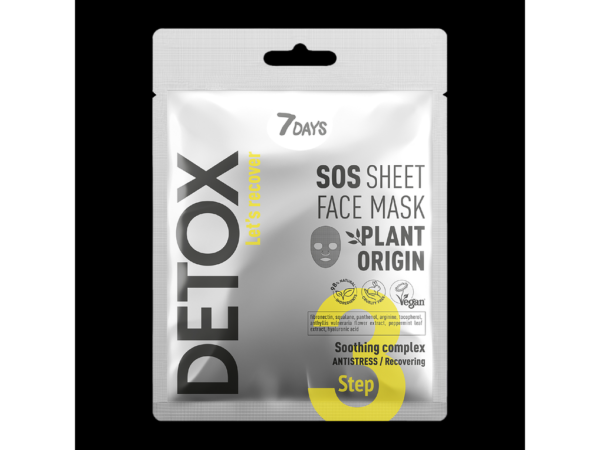 7 Days 7days DETOX3 - SOS látková maska 25g