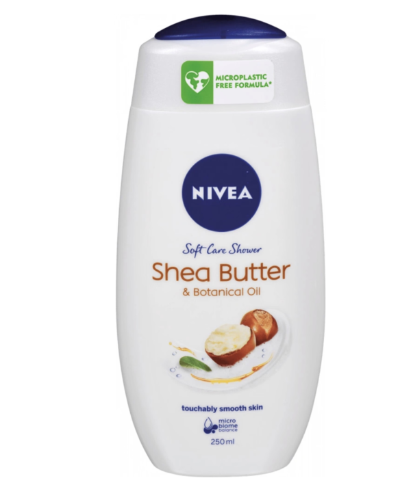 Nivea Shea Butter & Botanical Oil sprchový gel 250 ml