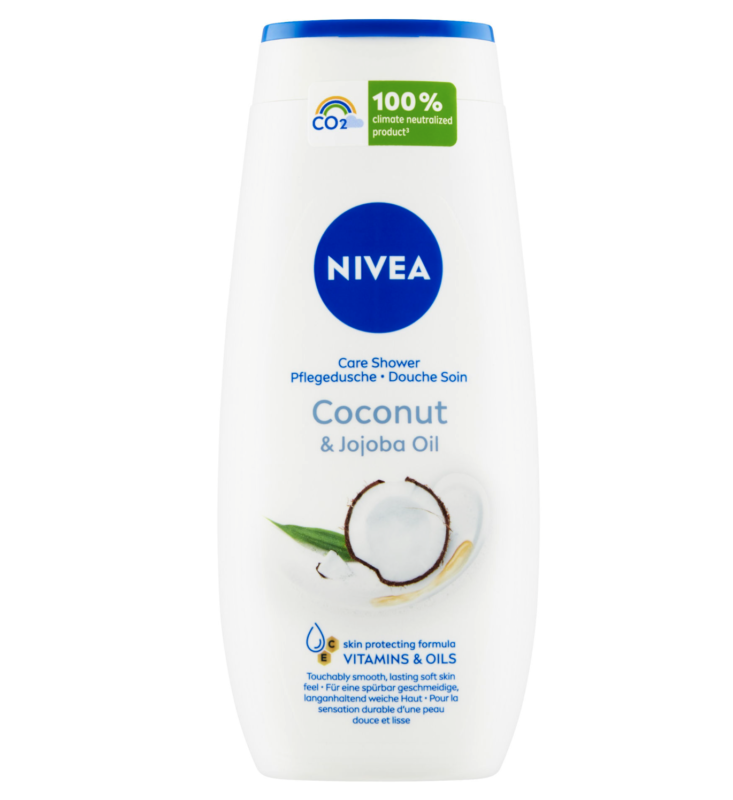 Nivea Coconut & Jojoba Oil sprchový gel 250 ml