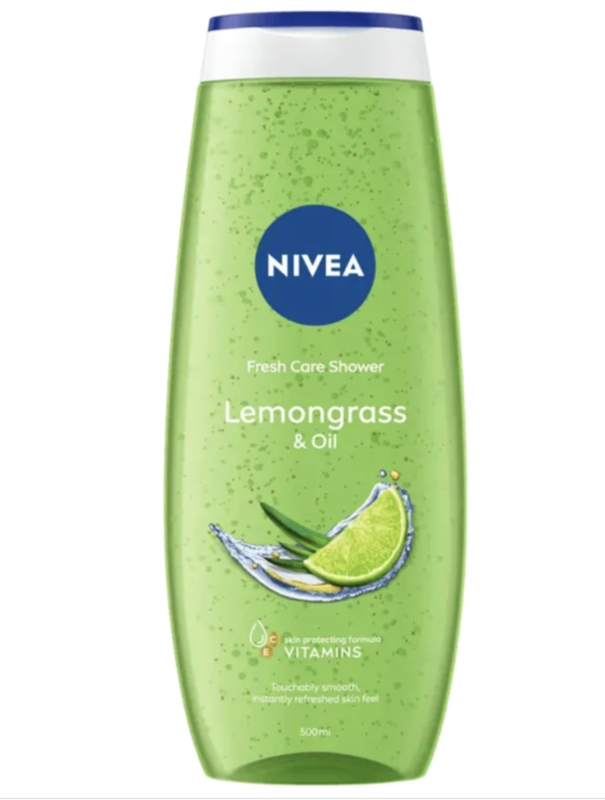Nivea Lemongrass & Oil sprchový gel 400 ml